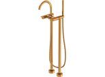 Steinberg Serie 100 Wannenarmatur 1001162RG Ausladung 231mm, freistehende Montage, Rose Gold