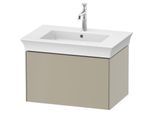 Duravit White Tulip Waschtisch-Unterschrank WT424106060 68,4 x 45,8 cm, Taupe Seidenmatt, wandhängend, 1 Auszug