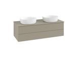 Villeroy & Boch Antao Waschtischunterschrank 1200x360x500mm L24110HK mit Beleuchtung mit Struktur FK/AP: HK/0
