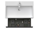 Duravit D-Neo Waschtisch-Unterschrank DE427300707 78,4 x 44,2 cm, Betongrau Matt, wandhängend, 1 Auszug