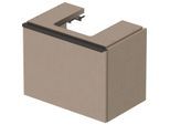 Duravit D-Neo Waschtisch-Unterschrank DE422907575 58,4 x 37,2 cm, Leinen, wandhängend, 1 Auszug