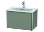 Duravit XSquare Waschtisch-Unterschrank XS406509292 61x40x38,8cm, 1 Auszug, Steingrau seidenmatt