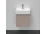 Duravit D-Neo Waschtisch-Unterschrank DE427004343 48,4 x 44,2 cm, Basalt Matt, wandhängend, 1 Auszug
