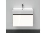 Duravit D-Neo Waschtisch-Unterschrank DE427202222 68,4 x 44,2 cm, Weiß Hochglanz, wandhängend, 1 Auszug