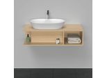 Duravit D-Neo Waschtisch-Unterschrank DE492903030 100 x 55 cm, Eiche Natur, wandhängend, 1 Fach, 1 Konsolenplatte