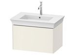 Duravit White Tulip Waschtisch-Unterschrank WT42410H4H4 68,4 x 45,8 cm, Nordic Weiß Hochglanz, wandhängend, 1 Auszug