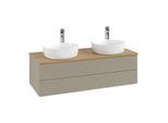 Villeroy & Boch Antao Waschtischunterschrank 1200x360x500mm K24151HK mit Struktur FK/AP: HK/1