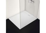 Ideal Standard Ultra Flat S i.life Rechteck-Brausewanne T5228FR 120 x 100 x 3,2 cm, carraraweiß