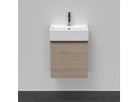 Duravit D-Neo Waschtisch-Unterschrank DE4217L3535 43,4 x 32,2 cm, Eiche Terra, wandhängend, 1 Türe, links