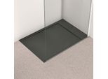 Ideal Standard Ultra Flat S i.life Rechteck-Brausewanne T5240FV 100 x 70 x 3,2 cm, Schiefer