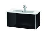 Duravit XSquare Waschtisch-Unterschrank XS406604040 81x40x38,8cm, 1 Auszug, schwarz hochglanz