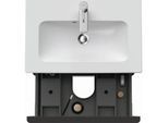 Duravit D-Neo Waschtisch-Unterschrank DE436800707 61 x 37,2, Betongrau Matt, wandhängend, 1 Schubkasten, 1 Auszug