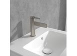 Villeroy und Boch Dawn Einhebel-Waschtischarmatur TVW10610315164 ohne Ablaufgarnitur, brushed nickel black