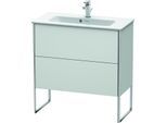 Duravit XSquare Waschtisch-Unterschrank XS445503636 81x59,2x38,8cm, 2 Auszüge, weiß seidenmatt