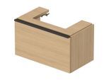 Duravit D-Neo Waschtisch-Unterschrank DE427303030 78,4 x 44,2 cm, Eiche Natur, wandhängend, 1 Auszug