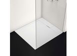 Ideal Standard Ultra Flat S i.life Rechteck-Brausewanne T5231FR 100 x 90 x 3,2 cm, carraraweiß