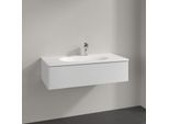 Villeroy und Boch Antao Waschtisch-Unterschrank K02000GF 98,8x25,6x49,3cm, ohne Frontstruktur, glossy white lacquer