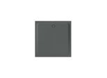 Bette BetteUltra Duschwanne 5984-403AE 150x150x3,5cm, Antirutsch/Pro, smoke