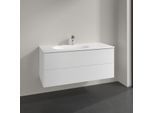 Villeroy und Boch Antao Waschtisch-Unterschrank K06000MT 118,8x50,4x49,3cm, ohne Frontstruktur, white matt lacquer