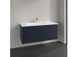 Villeroy und Boch Antao Waschtisch-Unterschrank K06000HG 118,8x50,4x49,3cm, ohne Frontstruktur, midnight blue matt lacquer