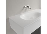 Villeroy und Boch Antao Schrankwaschtisch 4A77L3RW 120x50cm, eckig, ohne Überlauf, stone white C-plus