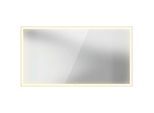 Duravit L-Cube Lichtspiegel LC7388000000100 130 x 70 x 6,7 cm, 38 W, mit Spiegelheizung, 19 W, LED