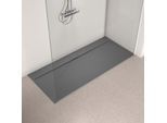 Ideal Standard Ultra Flat S i.life Rechteck-Brausewanne T5236FS 180 x 80 x 3,2 cm, quarzgrau