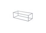 Bette BetteLux Shape Gestell Q002-816 180 x 80 cm, sky matt, für Badewanne