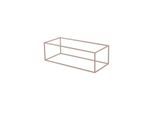 Bette BetteLux Shape Gestell Q002-818 180 x 80 cm, rose matt, für Badewanne