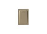 Bette BetteUltra Duschwanne 1680-417T 120x80x3,5cm, Wannenträger, hazel