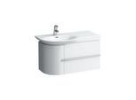 LAUFEN Case for Palace Waschtisch-Unterschrank H4015310754751 84 x 45 x 37,5 cm, 1 Tür links, 1 Schublade rechts, weiß glänzend