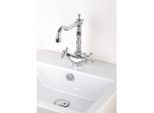 Herzbach Anais Classic Armatur 32454000201 chrom, mit Ablaufgarnitur, Waschtischarmatur
