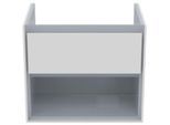 Ideal Standard Connect Air Waschtischunterschrank E0826KN, weiss glänzend/hellgrau matt, 1 Auszug