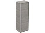 Ideal Standard Connect Air Halbhochschrank E0834PS 40x120x30cm, Eiche grau Dekor/weiss matt, 1 Tür