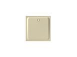 Bette BetteUltra Duschwanne 5826-441PLUS 130x130x3,5cm, Glasur, cream