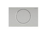 Geberit WC-Steuerung 115864SN6 Batteriebetrieb, 1-Mengen-Spülung, für Stützklappgriff, manuell, Edelstahl gebürstet