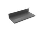 Hewi System 900 Q Ablage 900Q03.00060SC pulverbeschichtet dunkelgrau perlglimmer tiefmatt, aus Metall, 200x40x98mm