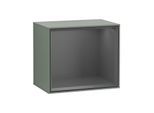 Villeroy und Boch Finion Regalmodul FD10GKGM 41,8x35,6x27cm, Regal Antracite Matt, Olive Matt Lacquer