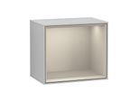 Villeroy und Boch Finion Regalmodul FD10HHGJ 41,8x35,6x27cm, Regal Sand Matt, Light grey matt