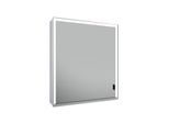 Keuco Royal Lumos Spiegelschrank 14301172203 650x735x165mm, silber eloxiert, lange Tür, Anschlag links, Wandvorbau