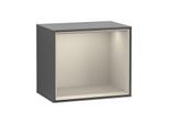 Villeroy und Boch Finion Regalmodul FD10HHGK 41,8x35,6x27cm, Regal Sand Matt, Anthracite matt