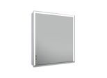 Keuco Royal Lumos Spiegelschrank 14301172103 650x735x165mm, silber eloxiert, lange Tür, Anschlag rechts, Wandvorbau