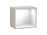 Villeroy und Boch Finion Regalmodul FD10GFHH 41,8x35,6x27cm, Regal Glossy White, Sand Matt Lacquer