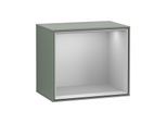 Villeroy und Boch Finion Regalmodul FD10GJGM 41,8x35,6x27cm, Regal Light Grey, Olive Matt Lacquer