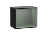 Villeroy und Boch Finion Regalmodul FD10GMPH 41,8x35,6x27cm, Regal Olive Matt, Glossy Black Lacquer