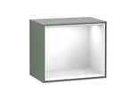 Villeroy und Boch Finion Regalmodul FD10GFGM 41,8x35,6x27cm, Regal Glossy White, Olive Matt Lacquer