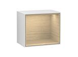 Villeroy und Boch Finion Bad Wandregal FD10PCMT 41,8x35,6x27cm, Regal Oak Veneer, White matt lacquer