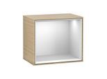 Villeroy und Boch Finion Regalmodul FD10MTPC 41,8x35,6x27cm, Regal White Matt, Oak Veneer
