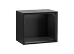 Villeroy und Boch Finion Regalmodul FD10PDPD 41,8x35,6x27cm, Regal Black Matt, Black matt lacquer