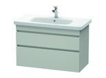 Duravit DuraStyle Waschtisch-Unterschrank DS648200707 93 x 44,8 cm, betongrau matt, 2 Schubkästen, wandhängend